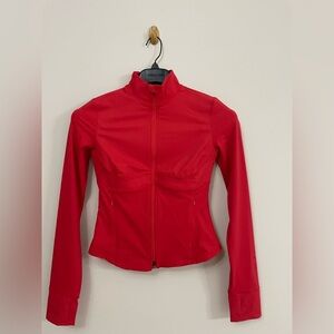 Halara UltraSculpt Mock Neck Ruched Push-Up Long Sleeve ThumbHole Yoga Jacket S